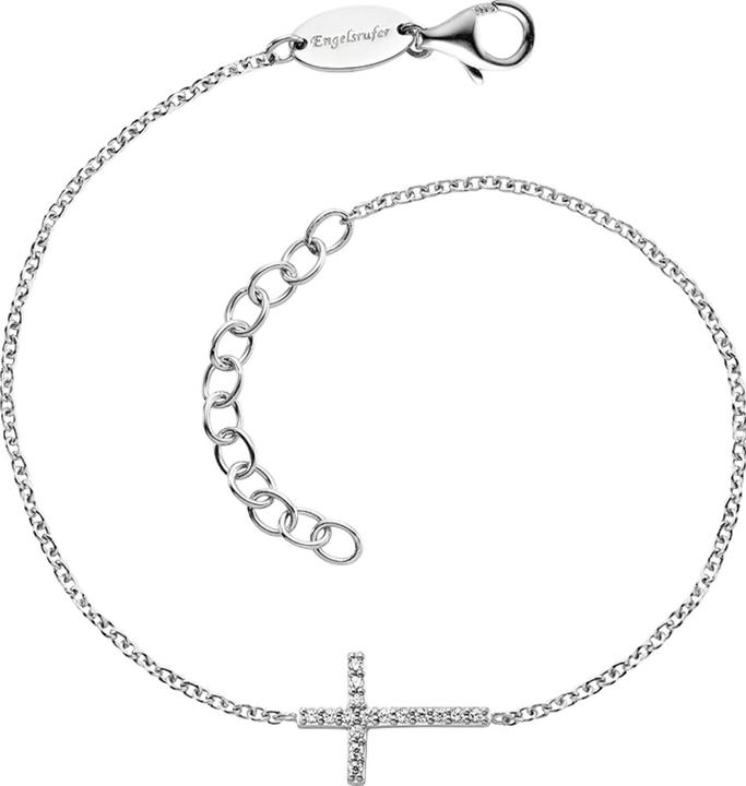 Engelsrufer Kreuz Armband (17 cm, 925er Silber)