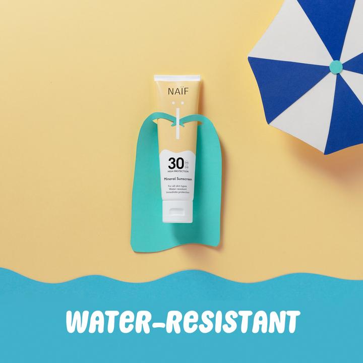 Immagine prodotto Naïf Crema solare per bambini e ragazzi (Crema solare, SPF 30, 100 ml, 1 g)