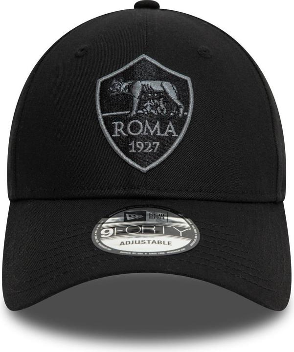 Produktbild New Era 9Forty Strapback Cap - TONAL AS Roma schwarz