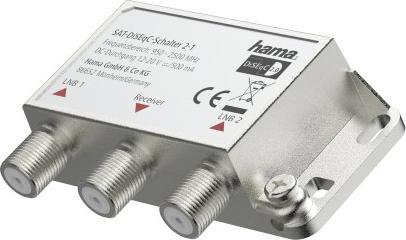 Actual product image Hama SAT DiSEqC switch 2-1 (DiSEqC)