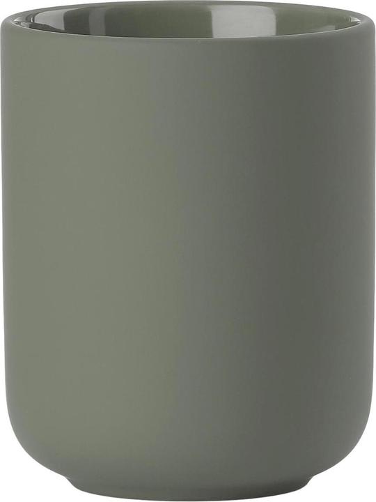 Zone Denmark Tazza per spazzolino da denti Ume verde oliva (9,5 x 9 x 9 cm)