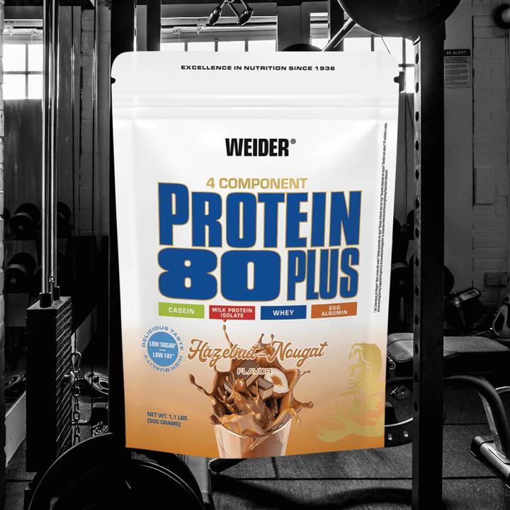Produktbild Weider Protein 80 Plus (Haselnuss, 1 Stk., 500 g)