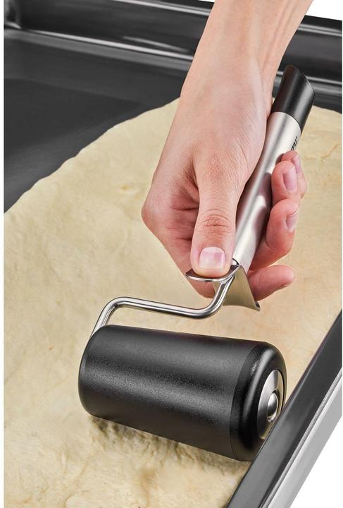 Produktbild GEFU Teigroller Primeline Schwarz/Silber, Produkttyp: Teigrad