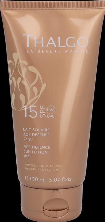 Actual product image Thalgo Age Defence Sun Lotion (Sun cream face, SPF 15, 150 ml, 500 g)