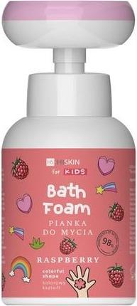 Actual product image Hiskin Kids Hand And Body Wash Foam Raspberry 300Ml