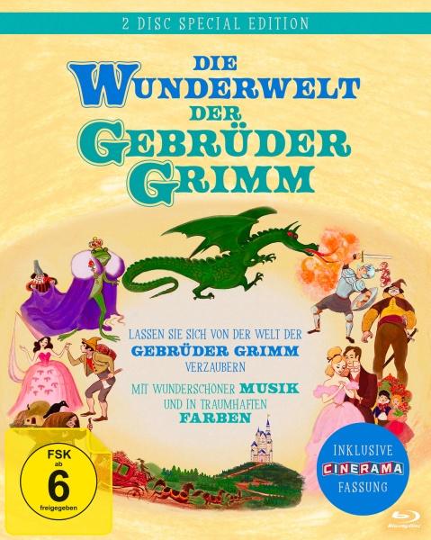 Produktbild Plaion Die Wunderwelt der Gebrüder Grimm (Blu-ray, 1962, Deutsch)