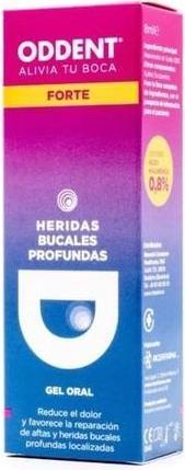 Produktbild Ricerfarma Oddent Forte Oral Gel Deep Mouth Wounds 8ml (1 x, 8 ml)
