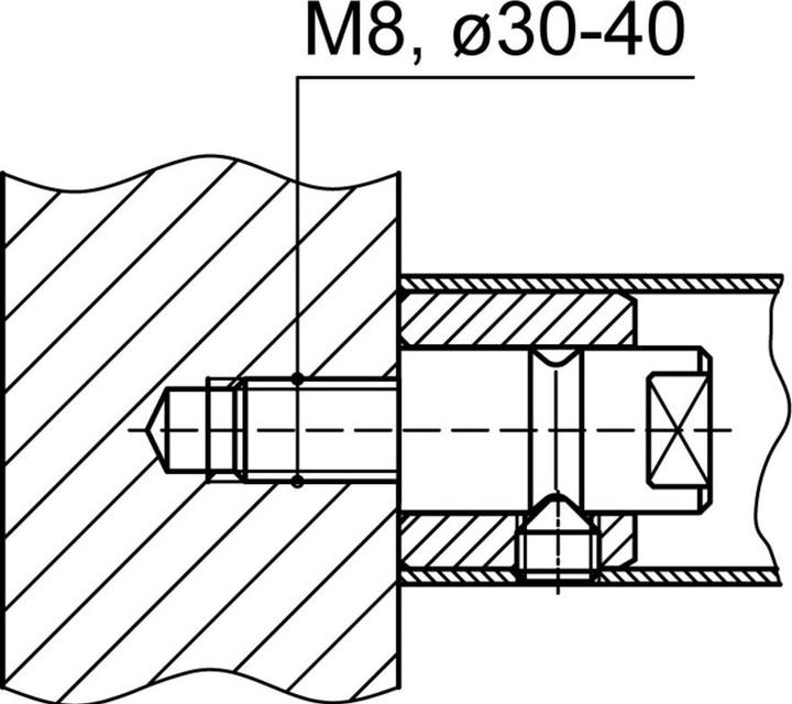 Produktbild Ogro Montagesets GZ 234 (Türgarnitur)