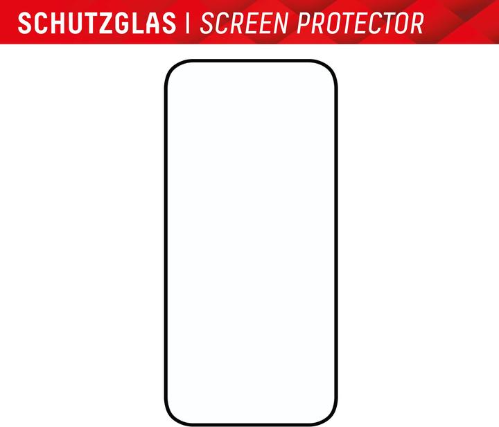 Image du produit Displex Real Glass, Full Cover Panzerglas (1 pièce(s), Apple iPhone 15 Pro Max, Apple iPhone 15 Plus)