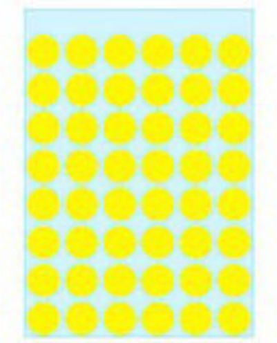 Actual product image HERMA Marking points