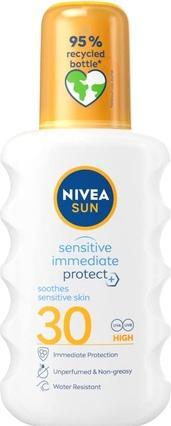 NIVEA Ultra Sensitive Sun Spray SPF 30 - 200ml (Sonnenspray, SPF 30, 200 ml)