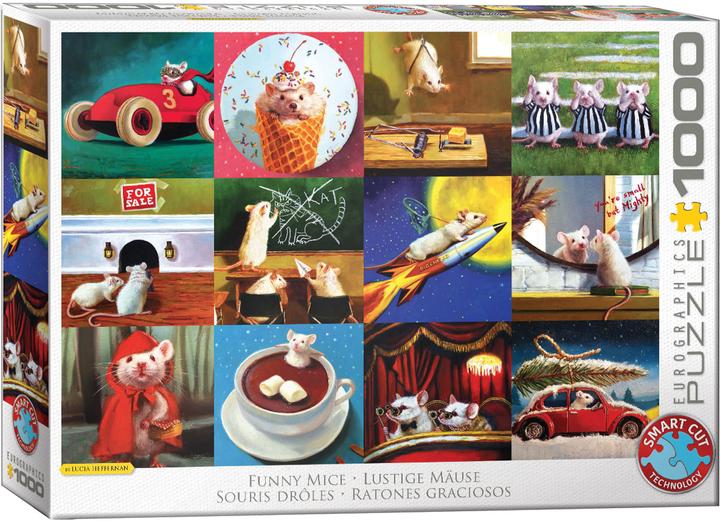 Produktbild Eurographics Funny Mice Lustige Mäuse von Lucia Heffernan (1000 Teile)