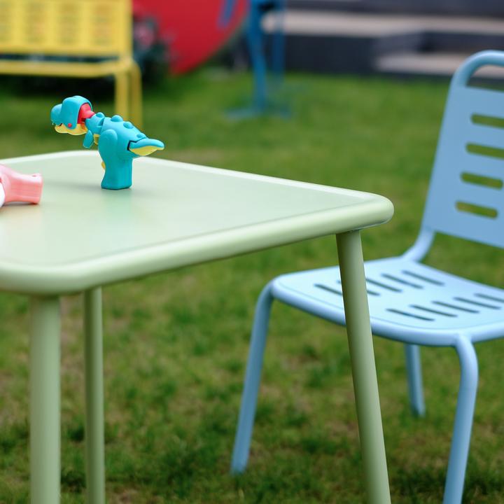 Image du produit Casa.Pro Kindersitzgruppe Etroubles 3-tlg. Stahl Mehrfarbig