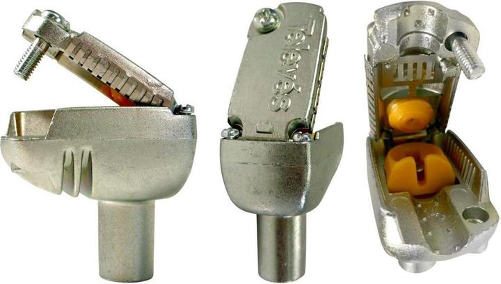 Actual product image Televes IEC right angle plug screwed cast KSW2000N (Plug socket)