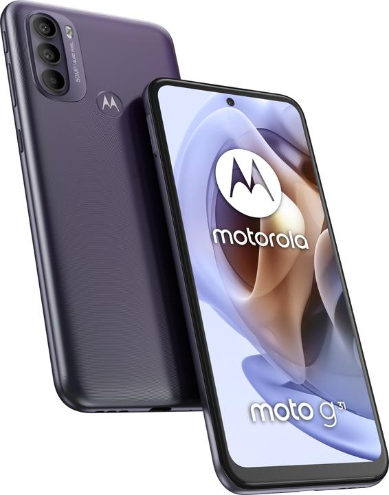 Actual product image Motorola Moto G31 (128 GB, Mineral grey, 6.40", Dual SIM, 50 Mpx, 4G)
