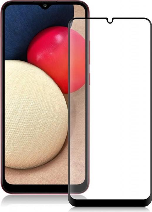 Produktbild Screenguard Samsung Galaxy A02s Full Screen Panzerglas Schutzfolie 2.5D 9H (1 Stück, Samsung Galaxy A02s)