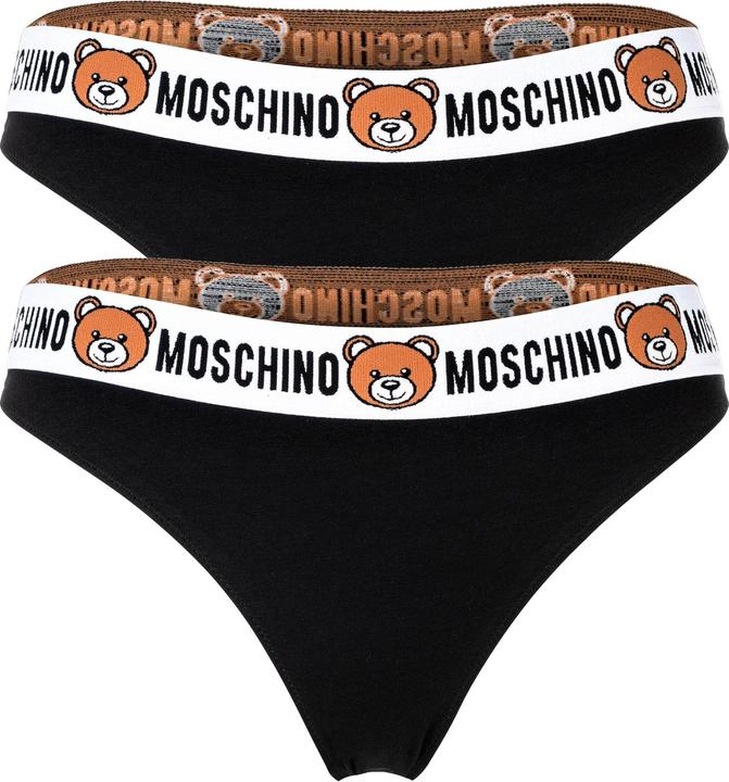 Moschino Slip Casual Bequem sitzend (S, 2er Pack)