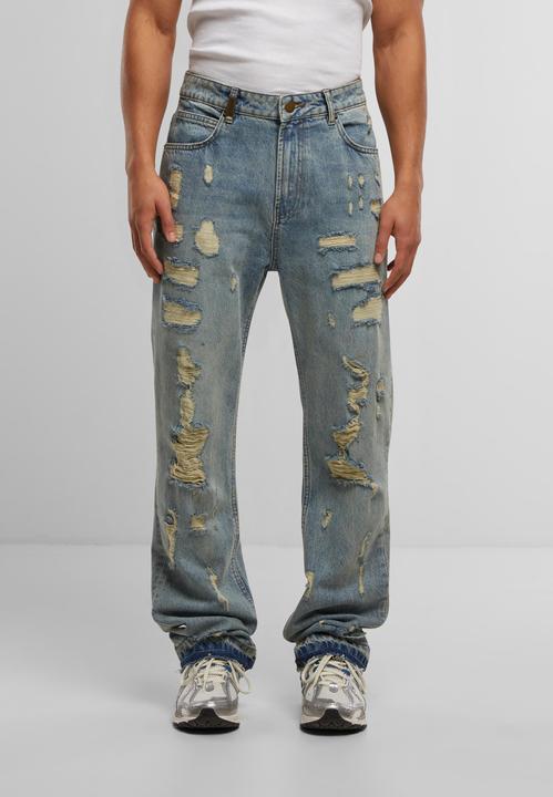 Actual product image 2Y Studios 2Y Firio Destroyed Straight Jeans - 178925 (34)