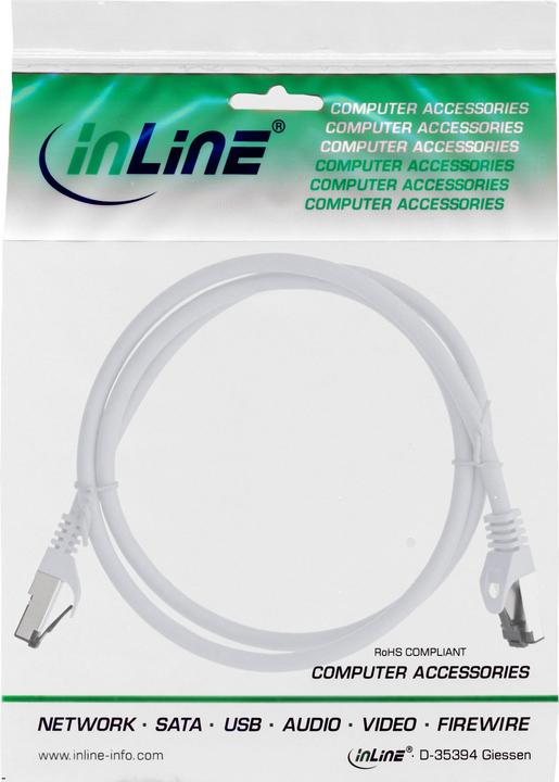 Produktbild InLine Patchkabel (S/FTP, CAT8.1, 1.50 m)