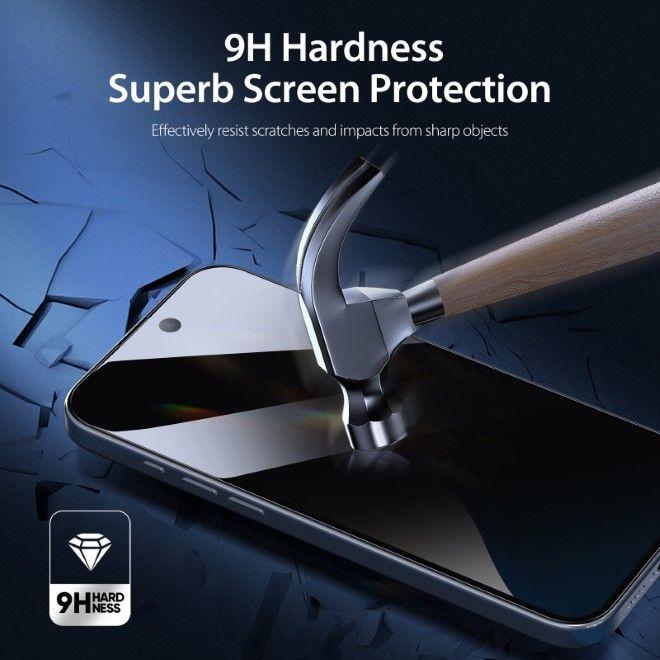 Produktbild Dux Ducis Panzerglas Privacy (1 Stück, Apple iPhone 16 Plus)