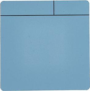 Image du produit smiT Post-it, L x l 75 x 75 mm, lot de 10, bleu. (75 x 75 mm)