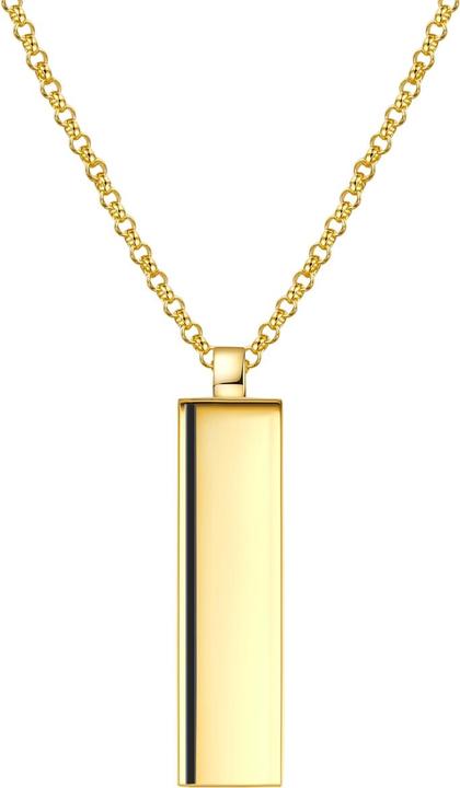 Männerglanz Herren Kette Sterling Silber - 34710 (Sterling Silber, 59 cm)
