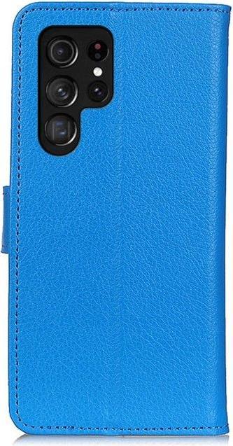 Produktbild MU Classic Litchi Leder Bookcover Series (Samsung Galaxy S24 Ultra)