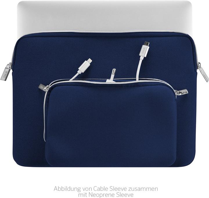 Actual product image Artwizz Neoprene bag for cables / chargers Navy (Universal)