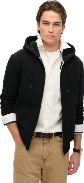 Actual product image Superdry Sweatjacke Casual Figurbetont Essential Logo Zip Hoodie (3XL)
