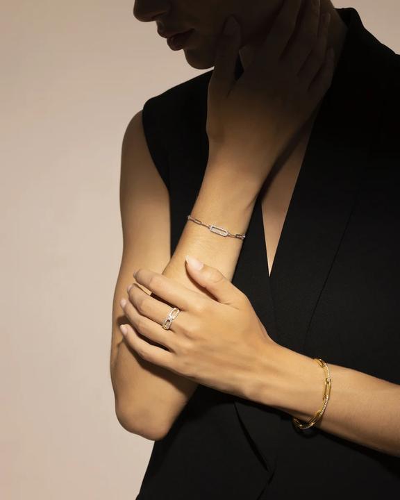 Produktbild Charles Garnier Armband aus vergoldetem Silber, Zirkonoxid (Goldsilber und Zirkoniumoxiden)