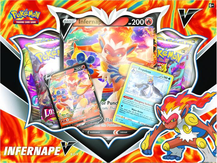 Produktbild Pokémon Infernape V Box (Englisch, Booster Pack)