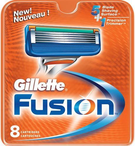 Produktbild Gillette Fusion (8 x)