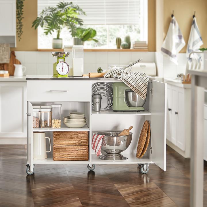 Produktbild SoBuy Küchenschrank Weiss