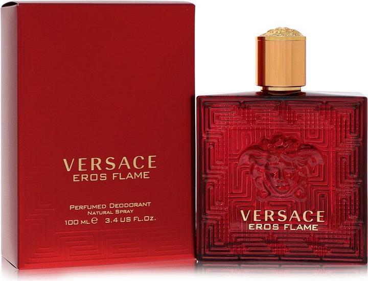 Versace Eros - Flame Deodorant Natural Spray (Spray, 100 ml)