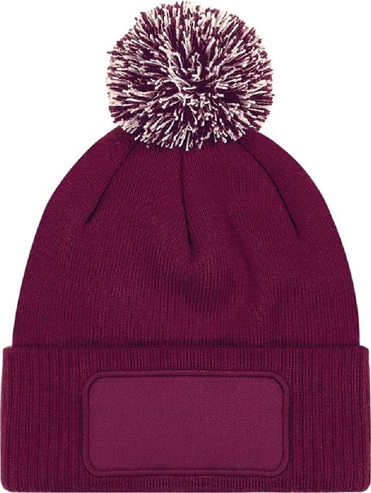 Actual product image Beechfield Pom pom hat Snowstar Printable (One size)