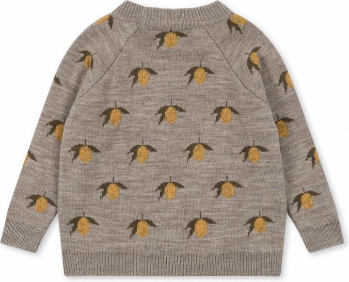 Produktbild Konges Slojd Belou Strickpullover Lemon (92)