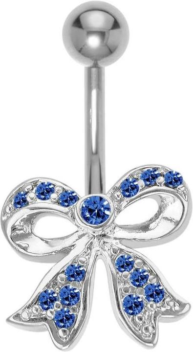 Image du produit Bijouteria Piercing nombril (Acier inoxydable, Cristallin, Laiton)