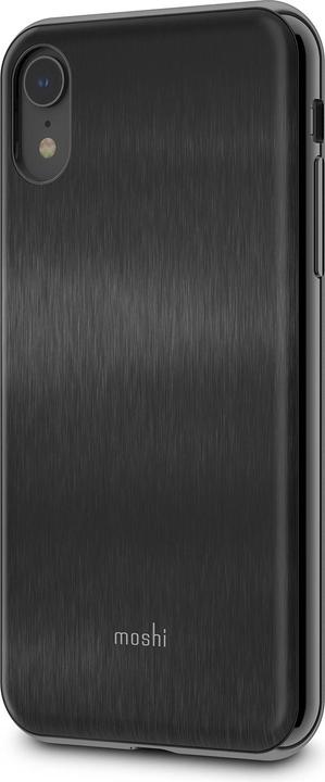 Actual product image Moshi iGlaze for iPhone XR Armour Black - slim hardshell case (Apple iPhone XR)