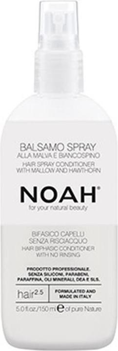 Pure Pure NOAH 2.5 Hair Biphasic Conditioner Spray 150ml - Formulated and Made in Italy - Cruelty Free, No SLS (150 ml)