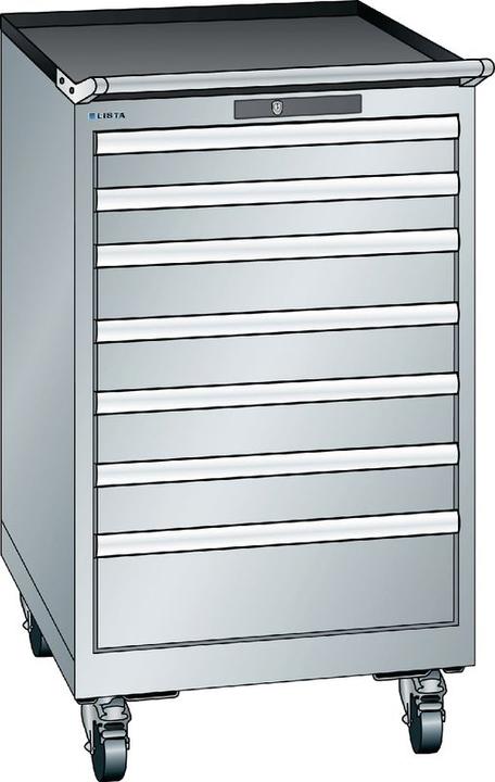 Actual product image Lista Drawer cabinet, sheet steel (7 x)