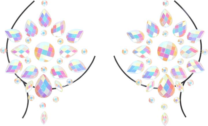 Actual product image Ouch! Body Jewelry Stickers - Nipples