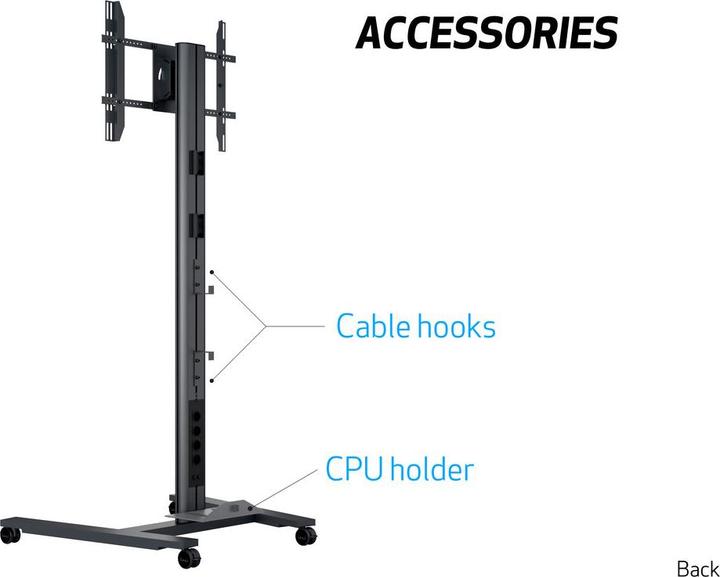 Actual product image Multibrackets 210 HD Single (80", 60 kg)