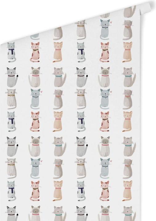 Actual product image Trenddeko Loske - Cat Family (1008 x 48 cm)