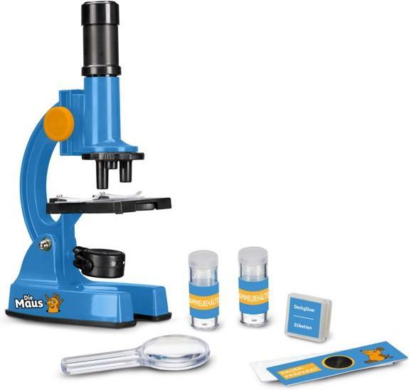 Actual product image DieMaus children's microscope set with case