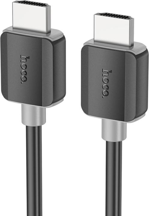 Produktbild Hoco - Video Cable HDTV2.0 (US08) - HDMI to HDMI, 4K 60Hz, HDTV2.0, 18Gbps, 2m - Black (2 m, HDMI)