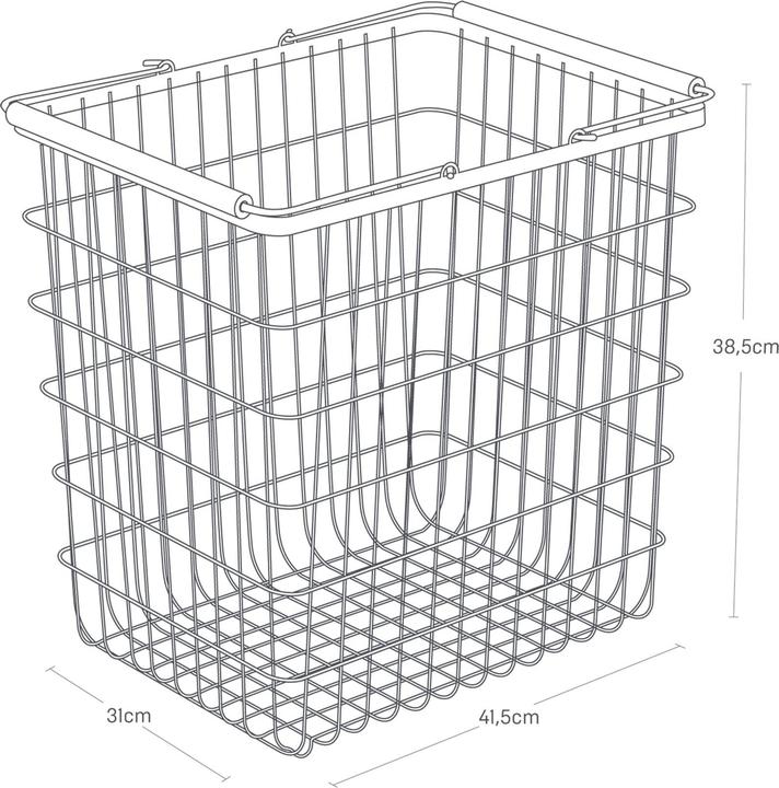 Actual product image Yamazaki Laundry basket L TOSCA (33 l)