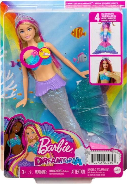 Actual product image Barbie Magic Light Mermaid Malibu