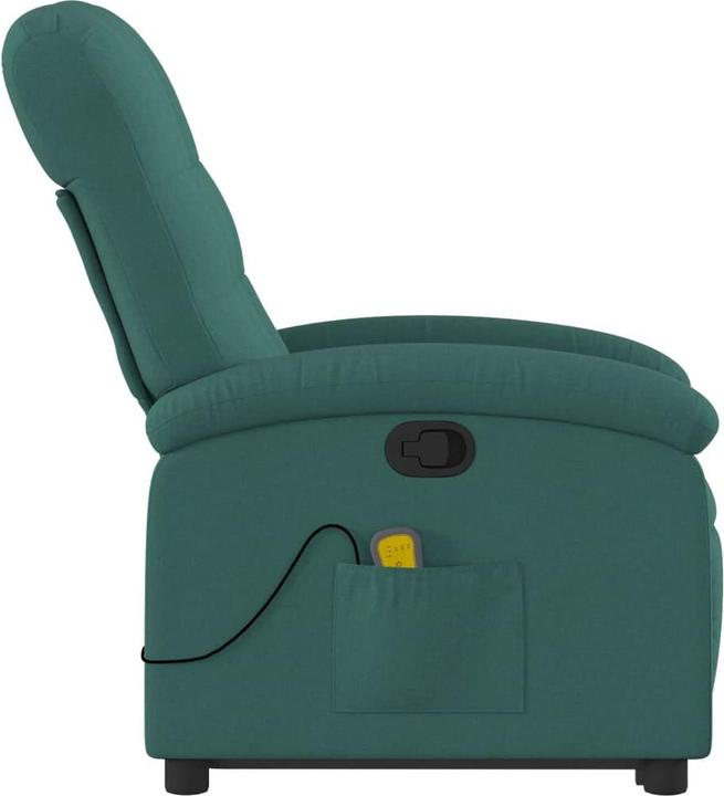 Actual product image VidaXL Massage chair with stand-up aid fabric