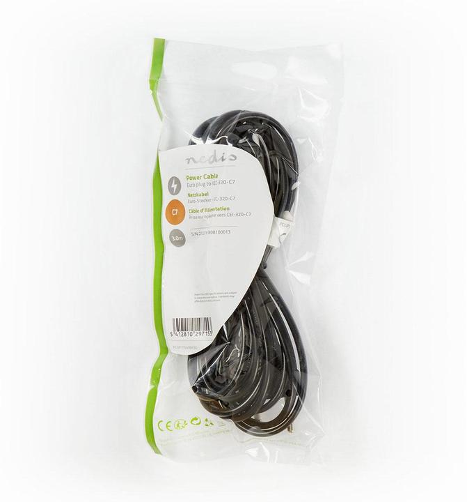 Immagine prodotto Nedis Cavo di alimentazione IEC-320-C7 (3 m)