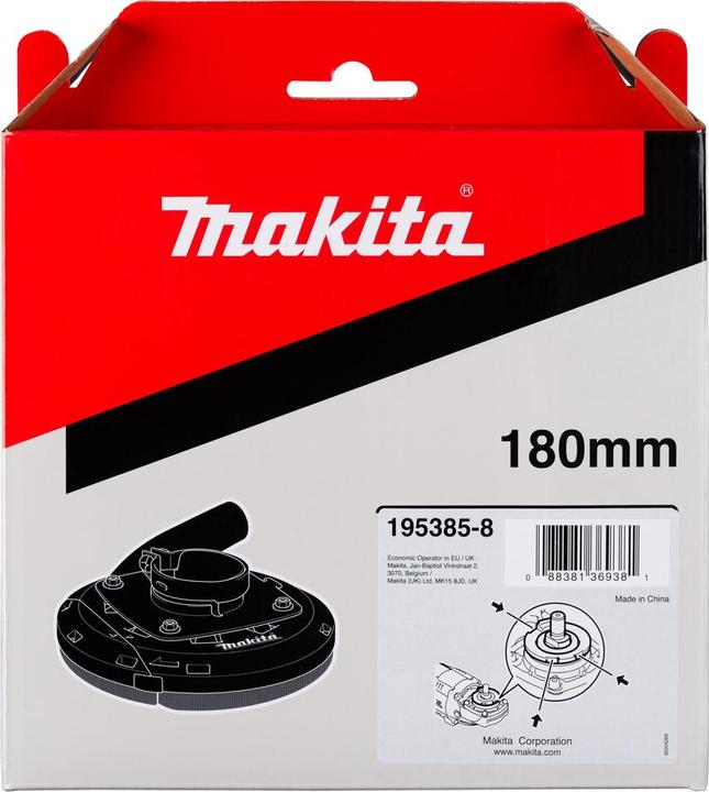 Productafbeelding Makita Afzuigkap 180 mm Opruwen 1